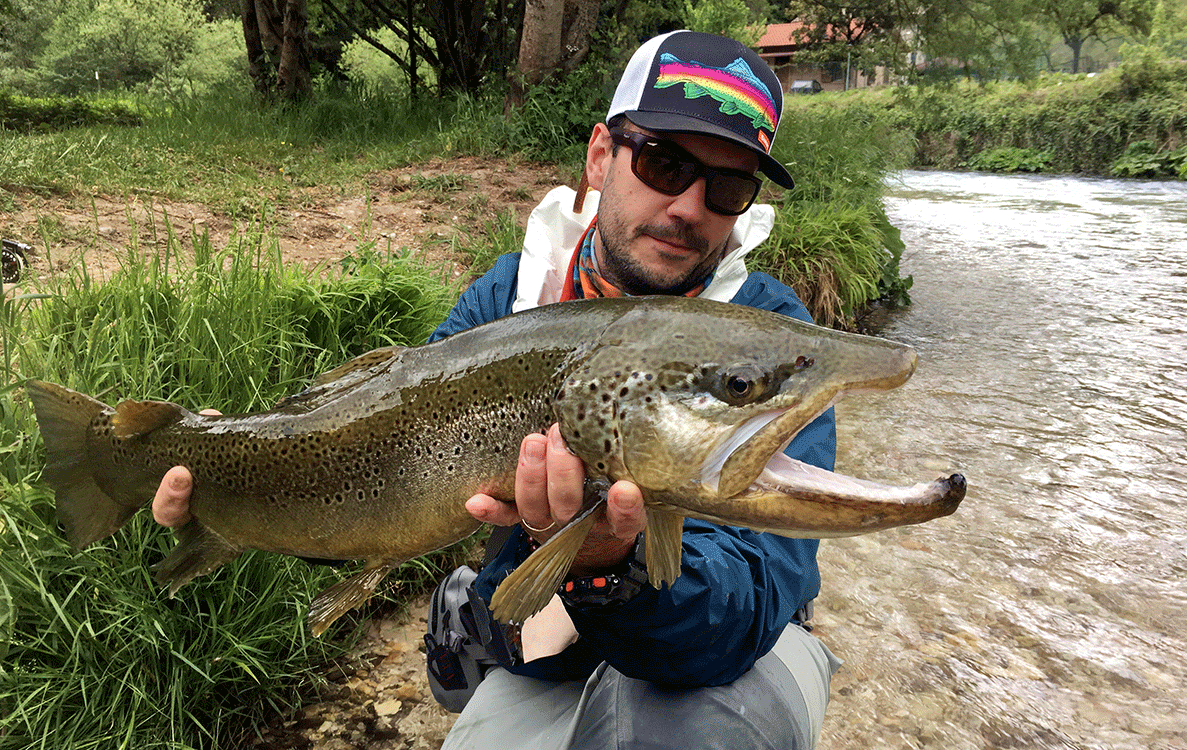 Alessio Giulioni Trout Fishing river
